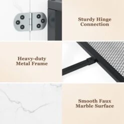 Tangkula Round Outdoor Dining Table For 4 People 36 Inch Acacia Wood Patio Table For Yard -Beauty house GUEST 0228cb7d 99fd 45ce 82e0 d23829b8af2d