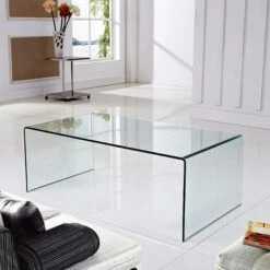 Tangkula Tempered Glass Coffee Table Accent Cocktail Side Table Living Room Furniture -Beauty house GUEST 098d3115 f996 48a4 856e de7fac00be17