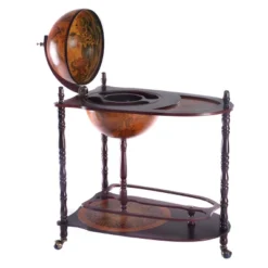 Tangkula Globe Bar Stand 34'' H Global Italian Style Rack Drinks Bottle Shelf -Beauty house GUEST 0da7b0fb 53ee 4530 b390 84c137e9ed80