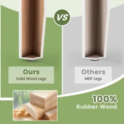 Tangkula Dining Chairs Set Of 2 Wood Dining Room Kitchen Side Chairs For Living Room -Beauty house GUEST 0e3dd4a4 937a 4d00 9151 91eb47a785dc