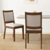 Tangkula Modern Dining Chair Set Of 2 Upholstered Kitchen Chair W/ Padded Backrest & Seat -Beauty house GUEST 0efa8442 e363 46bb 96f3 d5b24bfeef95