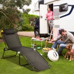 Tangkula Foldable Beach Chaise Lounge Chair W/ Pillow 15 Tangkula Foldable Beach Chaise Lounge Chair W/ Pillow -Beauty house GUEST 0fc76f3e 54e5 407a abd8 08f301343238