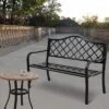 Tangkula Outdoor Chair Garden Patio Bench Cast Iron Frame Black 1 Tangkula Outdoor Chair Garden Patio Bench Cast Iron Frame Black -Beauty house GUEST 113d5d03 cb46 4057 ad4f 7bca24a0fcdc