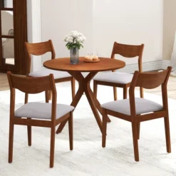 Tangkula Wooden Dining Chair Set Of 2 W/ Rubber Wood Frame Wide Padded Seat 12 Tangkula Wooden Dining Chair Set Of 2 W/ Rubber Wood Frame Wide Padded Seat -Beauty house GUEST 11d7700e 1b1f 442d a9e7 a32b06fb52aa