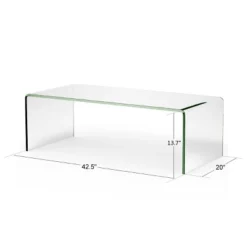 Tangkula Tempered Glass Coffee Table Accent Cocktail Side Table Living Room Furniture -Beauty house GUEST 123bb348 8113 4813 9e83 4209aafd7a70