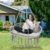 Tangkula 2 Person Hanging Hammock Chair W/ Cushion Macrame Swing 330 Lbs Capacity Grey 2 Tangkula 2 Person Hanging Hammock Chair W/ Cushion Macrame Swing 330 Lbs Capacity Grey -Beauty house GUEST 168b8183 1832 4538 bc09 2822a2fe4fa6