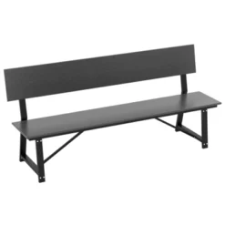 Tangkula Patio 4-Person Bench 72 Inch Extra Long Bench W/ All-Weather HDPE Seat & Back Heavy-Duty Metal Support For 1100 Lbs Max Load 4-Seat Chair -Beauty house GUEST 186cc58b 9add 49e9 a8c8 362230ee6520