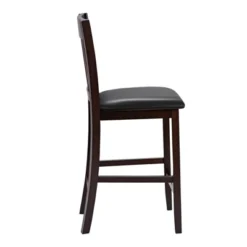 Tangkula Set Of 2 Bar Stools Counter Height Pub Chairs W/ PU Leather Seat&Rubber Wood Legs 11 Tangkula Set Of 2 Bar Stools Counter Height Pub Chairs W/ PU Leather Seat&Rubber Wood Legs -Beauty house GUEST 1c4444e7 3e52 46d3 a80b 48efd273e443