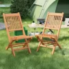 Tangkula Teak Wood Outdoor Chair Folding Portable Patio Chair W/ Slatted Seat & Back -Beauty house GUEST 1c7bc493 62b4 436f 9a37 bef01937ef60