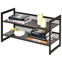 Tangkula Iron Shoe Shelf 2/3/4-Tier Space Saving Layered Shoes Shelving Shoes Storage Organizer -Beauty house GUEST 23183f33 4e76 41ac 9e3b c0395e60d4b7