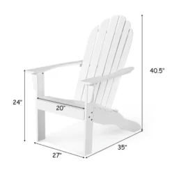 Tangkula 2PCS Wooden Classic Adirondack Chair Lounge Chair Outdoor Patio White 18 Tangkula 2PCS Wooden Classic Adirondack Chair Lounge Chair Outdoor Patio White -Beauty house GUEST 28945e34 d3ed 4252 91e4 a68084bb700a