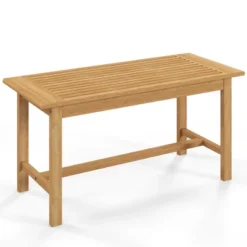 Tangkula 36"Patio Coffee Table Solid Wood Coffee Table W/ Slatted Tabletop Natural 20 Tangkula 36"Patio Coffee Table Solid Wood Coffee Table W/ Slatted Tabletop Natural -Beauty house GUEST 292a5cac b232 4af8 9a26 ae769791948d