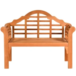 Tangkula Outdoor Wooden Folding Bench Two Person Loveseat Chair Garden Bench -Beauty house GUEST 2bcb883a 83d4 4de9 aaf1 0171aeedcf69