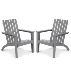 Tangkula 2PCS Wooden Adirondack Chair W/Ergonomic Design Outdoor Lounge Armchair Acacia Wood Chair For Yard&Patio 21 Tangkula 2PCS Wooden Adirondack Chair W/Ergonomic Design Outdoor Lounge Armchair Acacia Wood Chair For Yard&Patio -Beauty house GUEST 2c1e2465 436e 496b a004 c5ea12edbf30