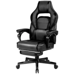 Tangkula Gaming Chair Height Adjustable With Cushion Ergonomic High Back White -Beauty house GUEST 3179de3d fe91 4e8d ad33 c406ec8ec61e