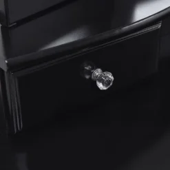 Tangkula Removable Tri-folding Mirror Vanity Table Unit Makeup Set W/ Stool & 4 Drawers -Beauty house GUEST 3f8ea7e5 3334 4e12 b055 61e3270ec433