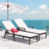 Tangkula Patio Rattan Wicker Chaise Lounge Chair Recliner Sun Lounger Adjustable Backrest -Beauty house GUEST 44c2cd91 dcf9 43ab aa42 448002001770