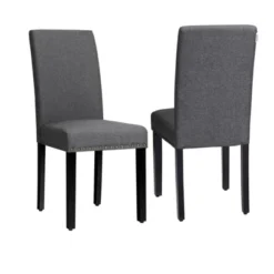 Tangkula 2-Piece Upholstered Linen Fabric Dining Chairs With High Backrest & Padded Seat 16 Tangkula 2-Piece Upholstered Linen Fabric Dining Chairs With High Backrest & Padded Seat -Beauty house GUEST 480d9886 4eab 4d4a b258 94f34e8eaaaa