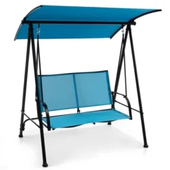 Tangkula 2-Person Patio Swing Seat Swing Bench Canopy Swing Loveseat Outdoor -Beauty house GUEST 4c8a6ff8 73ca 455a 92b1 ac8b288a4926