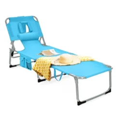 Tangkula Beach Lounge Chair Reclining Chair With 5 Adjustable Positions Detachable Pillow &Hand Ropes Blue/Black/Gray/Turquoise/Beige/Pink 29 Tangkula Beach Lounge Chair Reclining Chair With 5 Adjustable Positions Detachable Pillow &Hand Ropes Blue/Black/Gray/Turquoise/Beige/Pink -Beauty house GUEST 4e2791ea bcc3 4f8d 91f0 5ca03738d877