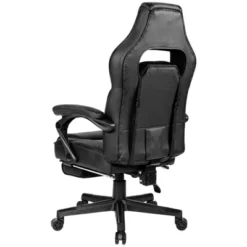 Tangkula Gaming Chair Height Adjustable With Cushion Ergonomic High Back White -Beauty house GUEST 50bab5c7 b813 4785 ac18 4bc3642e6b89