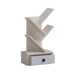 Tangkula 5-Tier Tree Bookshelf W/ Wooden Drawer Display Storage Organizer Rack -Beauty house GUEST 55a6b76c cabc 492d bc4a 9e0abb4d4b26