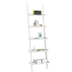 Tangkula 5 Layers Display Shelves Bookcase Shelving Unit Storage Wall Stand -Beauty house GUEST 560e25a8 8f16 4960 81d0 8e2c8d5bc7bd