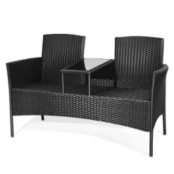 Tangkula Outdoor Rattan Furniture Wicker Patio Conversation Chair -Beauty house GUEST 5a25792f 2a6e 4e96 8190 ec602df05209 1