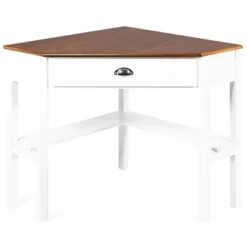 Tangkula Corner Computer Desk Table Wood Workstation -Beauty house GUEST 5c9c9eab 4bae 4958 aef9 258cff42bcfd