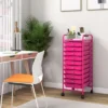 Tangkula 10 Drawer Rolling Cart Storage Cart With Removable Drawers Home Multipurpose Organizer Storage Unit -Beauty house GUEST 643a758c eeac 485e a809 4e18e6a572da