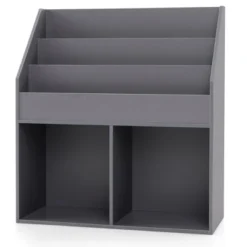 Tangkula Kids Wooden Bookshelf Bookcase Children Toy Storage Cabinet Organizer -Beauty house GUEST 66633c6c 0cee 4f39 8117 12ffc6ed7085