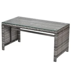 Tangkula 4 PCS Patio Wicker Furniture Outdoor Rattan Chairs W/Cushions -Beauty house GUEST 66d59b90 92ac 481c ace1 750a1c618809