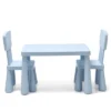 Tangkula Kids Table And 2 Chairs Set Children Play Activity Table Furniture Set Blue/Pink/White/Green -Beauty house GUEST 6b6becb9 e350 41e0 8d83 7fc5bcfcf285