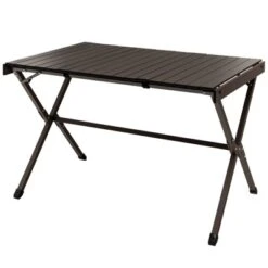 Tangkula Camping Table Roll-Up Aluminum Beach Table W/ Carry Bag For 4-6 Person Folding Table X-shaped Frame Lightweight Patio Table -Beauty house GUEST 701efcc1 64f3 4505 a8ba 368e2a0357c7