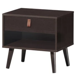 Tangkula Set Of 2 Retro Wood Nightstand With Storage Drawer End Table Bedside Table -Beauty house GUEST 711a2e4f be5f 4c88 9122 5612e57c24c3