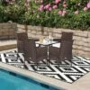 Tangkula Outdoor 4 PCS Rattan Dining Chair Patio Cushioned Arm Chair W/Zipper Brown -Beauty house GUEST 7c61e2ba fec1 4964 9e7c 88ad6874bac6