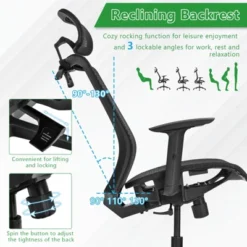 Tangkula High Back Mesh Office Chair Ergonomic Executive Chair Swivel Computer Task Chair W/ Headrest Black/ Gray 19 Tangkula High Back Mesh Office Chair Ergonomic Executive Chair Swivel Computer Task Chair W/ Headrest Black/ Gray -Beauty house GUEST 7dd52a50 bb0d 46a6 b875 b9df3e22515f