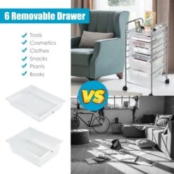 Tangkula 6 Drawer Scrapbook Paper Organizer Rolling Storage Cart For Office School Clear 9 Tangkula 6 Drawer Scrapbook Paper Organizer Rolling Storage Cart For Office School Clear -Beauty house GUEST 7f9649fe 836d 4e5b 8f39 9bac61b4c080