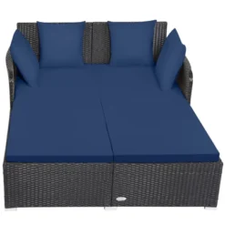 Tangkula Patio Rattan Daybed With 4 Pillows Cushioned Sofa For Outdoor 27 Tangkula Patio Rattan Daybed With 4 Pillows Cushioned Sofa For Outdoor -Beauty house GUEST 8a3c30f6 cc56 4eda 9171 84c6d293dbd2