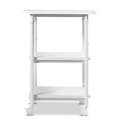 Tangkula 3-Tier Adjustable Rolling Under Desk Printer Cart With 3 Storage Shelves Printer Stand For Home Office -Beauty house GUEST 8ba1e780 19b2 4450 8a12 59f64f8d8337