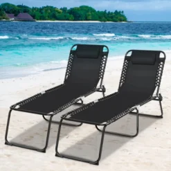 Tangkula Foldable Beach Chaise Lounge Chair W/ Pillow 14 Tangkula Foldable Beach Chaise Lounge Chair W/ Pillow -Beauty house GUEST 8be3f139 b830 4640 84ac dcaf05d97b90