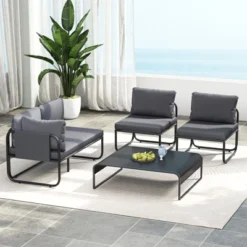 Tangkula Patio Chairs Set Of 2 W/ Removable Cushions Heavy Duty Metal Frame Poolside -Beauty house GUEST 8bef1a9e 23a7 43e9 a467 485e5c867742