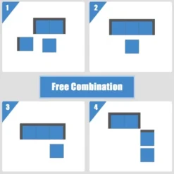 Tangkula 4PCS Rattan Patio Sofa Conversation Set Outdoor Furniture Set W/ Cushion -Beauty house GUEST 8e06e9fd dd89 406c 9c1b 6d20f28f376e