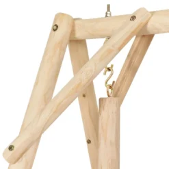 Tangkula Porch Swing Wooden Swing Rustic Frame Patio Furniture -Beauty house GUEST 90e7f102 117d 4b50 8898 ba6d47fb141a