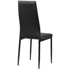 Tangkula Set Of 6 Dining Chairs High Back Kitchen Home Furniture,PVC -Beauty house GUEST 98b36903 fd3b 4a4e ba5d 81927b790c7d