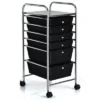 Tangkula 6 Drawer Scrapbook Paper Organizer Rolling Storage Cart For Office School Black -Beauty house GUEST 9c0e6075 b4c3 4f36 868d 0a4989a0723a