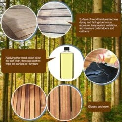 Tangkula Patio Solid Wood Dining Table W/ Umbrella Hole Teak Oil Finish Rectangular -Beauty house GUEST 9cbe52b5 e34d 4d71 bc68 f5f120d6cbaa