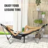 Tangkula Portable Folding Hammock Free Standing Hammock W/ Stand-Folds&Carrying Bag&Anti-Slip Buckle&Storage Pocket -Beauty house GUEST b642fd92 b277 46c9 9a72 c082bd440a65