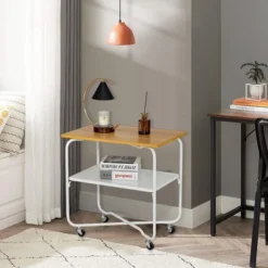 Tangkula 2-Tier Folding Rolling Cart Kitchen Utility Cart Tool-Free Installing 15 Tangkula 2-Tier Folding Rolling Cart Kitchen Utility Cart Tool-Free Installing -Beauty house GUEST b90e0619 afb8 49fd 9f3d 532114a10096