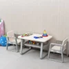 Tangkula Kids 2-in-1 Table And 2 Chairs Set Activity Table With Storage Shelf Baby -Beauty house GUEST c09cc34a 6818 4700 be98 68e8aef2a086